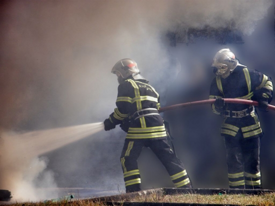 Lyon: violent incendie en centre ville