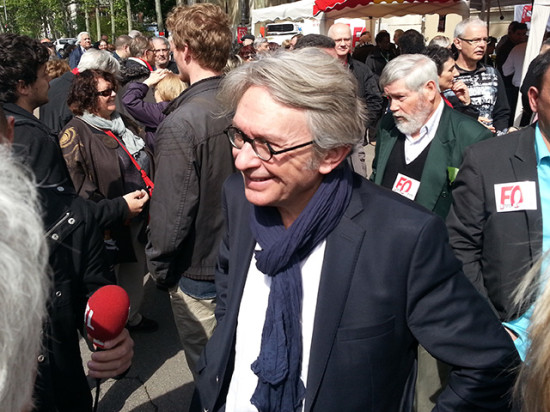 Jean-Claude Mailly (FO) en meeting à Lyon ce jeudi