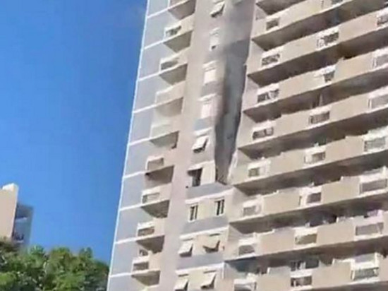 Lyon : un incendie d'appartement derrière la gare de la Part-Dieu Lyon : un incendie d'appartement derrière la gare de la Part-Dieu