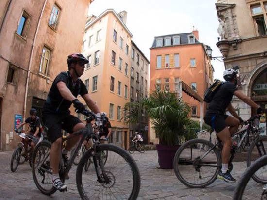 Lyon : reconnaissance des parcours de la Lyon Free Bike