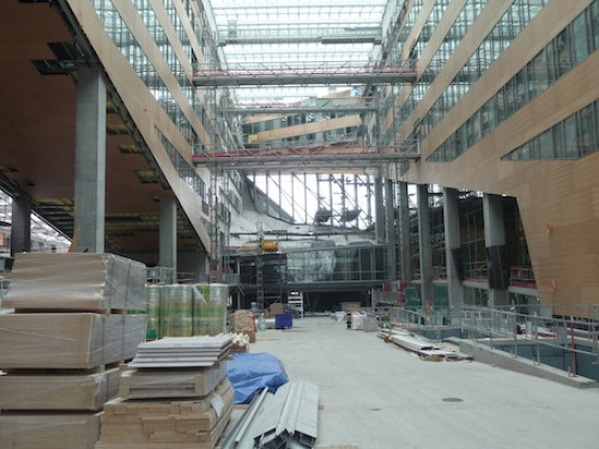 Le chantier de la Région sous surveillance