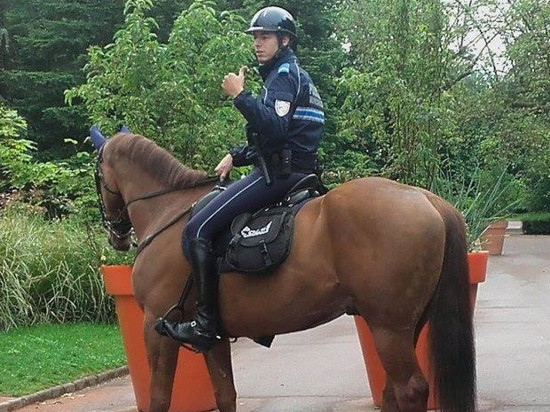 La brigade équestre s’impose à Lyon