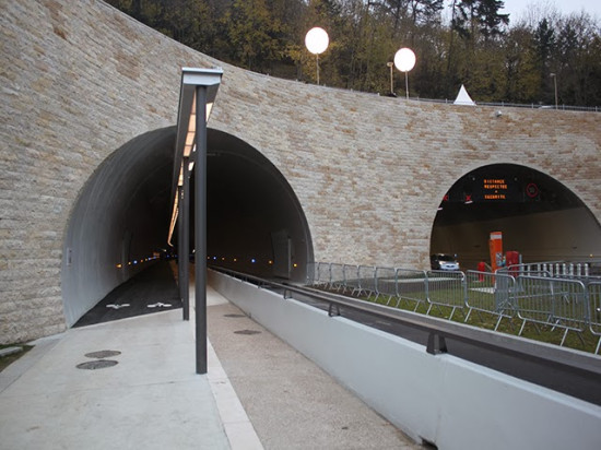 Un radar pédagogique pour les vélos mis en place dans le tube mode doux de la Croix-Rousse