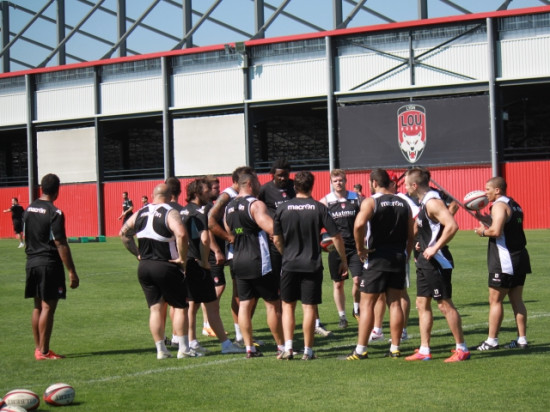 Le LOU s'impose face à Oyonnax en amical