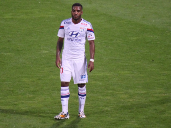 Alexandre Lacazette (OL) a été supervisé par Manchester City