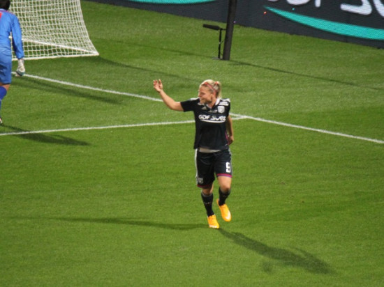 Déluge de buts pour l'OL féminin face à Guingamp Déluge de buts pour l'OL féminin face à Guingamp