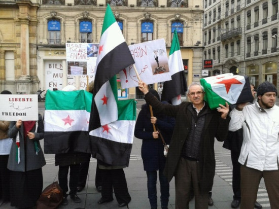 La place des Terreaux théâtre de deux manifestations samedi La place des Terreaux théâtre de deux manifestations samedi