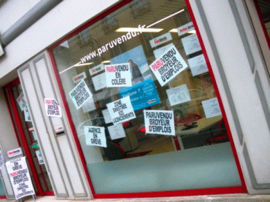 Les salariés de « Paru Vendu » de nouveau en grève