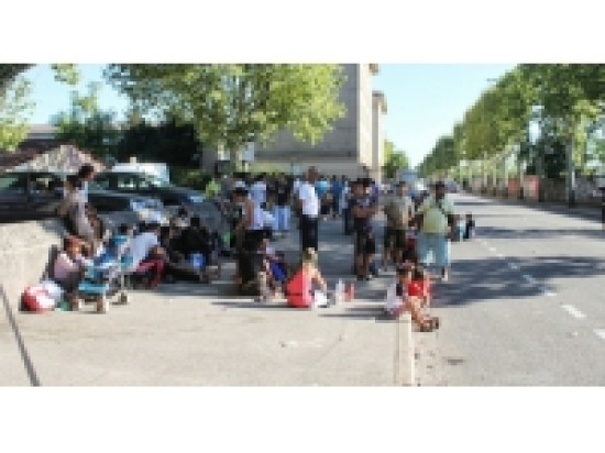 Les Roms de Surville sont arrivés à Villeurbanne