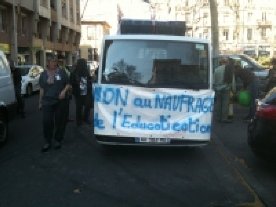 700 professeurs ont manifesté lundi à Lyon 700 professeurs ont manifesté lundi à Lyon