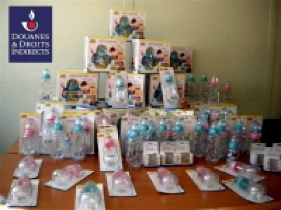 Des faux biberons saisis sur l'A43