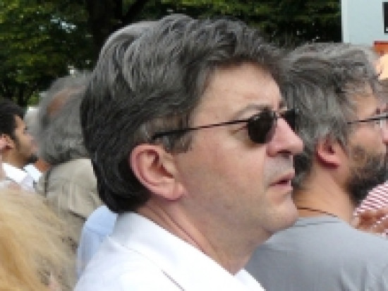 Jean-Luc M&eacute;lenchon &eacute;tait &agrave; Vaulx-en-Velin jeudi