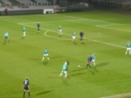 Les filles de l'OL affrontent St Etienne