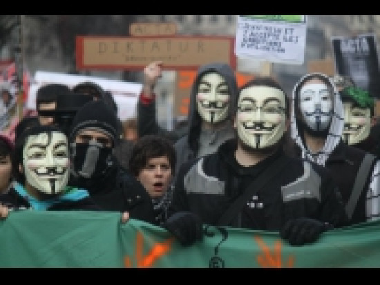 Lyon: les Anonymous vont manifester samedi Lyon: les Anonymous vont manifester samedi