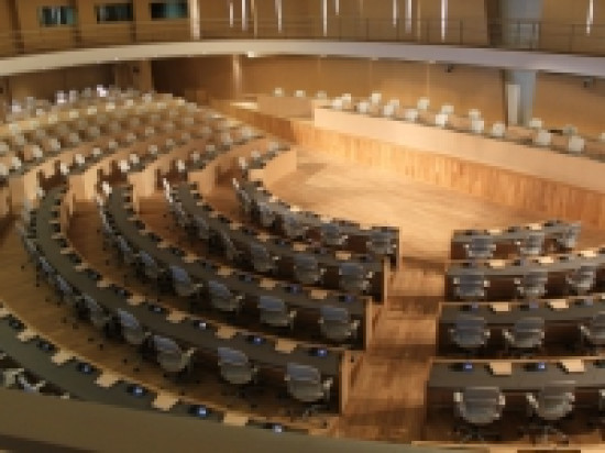 Premi&egrave;re s&eacute;ance de la nouvelle Assembl&eacute;e constituante de Tunisie