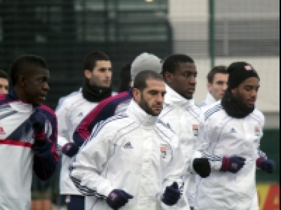 Retour &agrave; l'entrainement pour les joueurs de l'OL