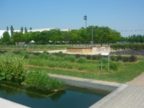 Un immense jardin d'enfants au coeur de Lyon