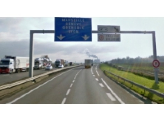Lyon : coupure de la Rocade Est
