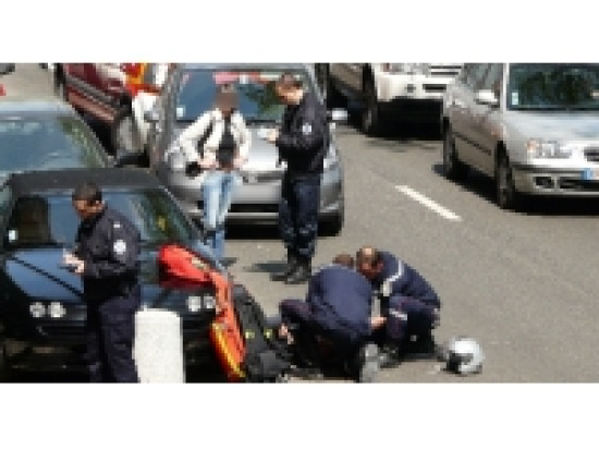 Un accident dimanche soir sur le p&eacute;riph&eacute;rique Laurent Bonnevay