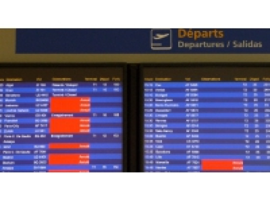 La grève continue à l'aéroport Saint-Exupéry La grève continue à l'aéroport Saint-Exupéry