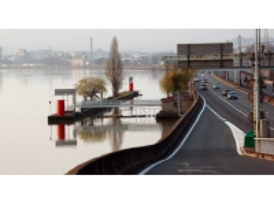 Accident spectaculaire au sud de Lyon mardi soir Accident spectaculaire au sud de Lyon mardi soir