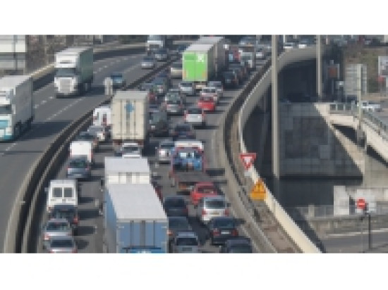 Le p&eacute;riph' nord coup&eacute; en pleine heure de pointe &agrave; cause d'un accident