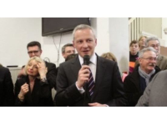 Municipales : Bruno Le Maire &agrave; Bron pour soutenir le candidat UMP