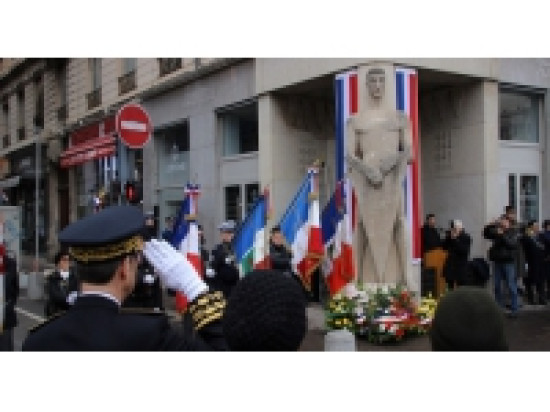 Lyon a comm&eacute;mor&eacute; la lib&eacute;ration d'Auschwitz