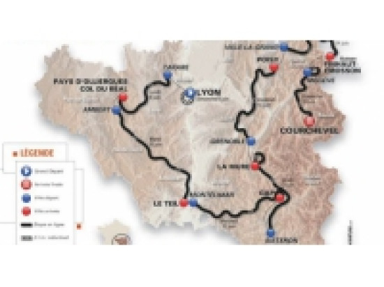 Critérium du Dauphiné : coup d'envoi de la seconde étape à Tarare ce lundi Critérium du Dauphiné : coup d'envoi de la seconde étape à Tarare ce lundi