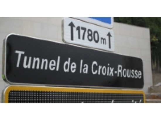 Le Tunnel de la Croix-Rousse &agrave; nouveau ferm&eacute; de nuit cette semaine