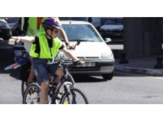 Le v&eacute;lo &agrave; l'honneur place Bellecour