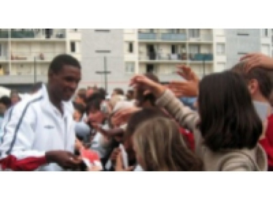 Retour à l'entrainement pour Eric Abidal Retour à l'entrainement pour Eric Abidal
