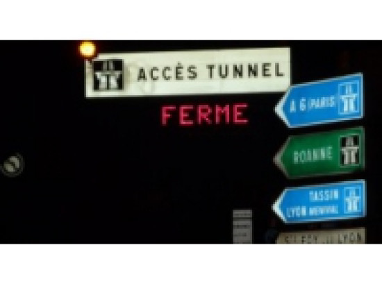 Le tunnel sous Fourvière fermé deux nuits de suite Le tunnel sous Fourvière fermé deux nuits de suite