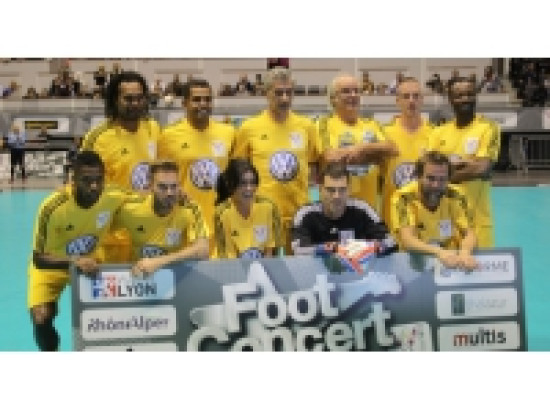 La 7e &eacute;dition du foot-concert &agrave; Lyon ce samedi