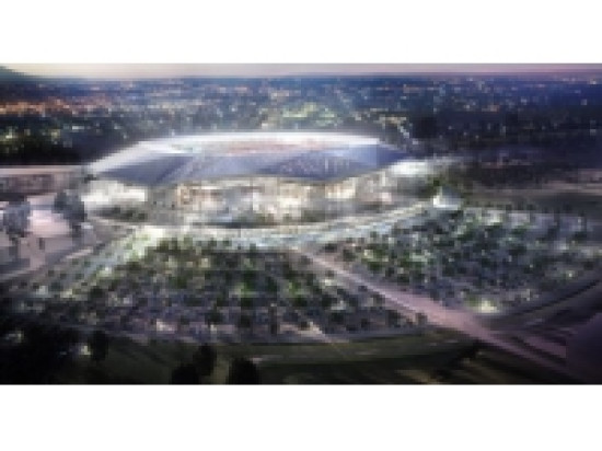 Le coup d'envoi lundi des travaux du Grand Stade sur le site du Montout Le coup d'envoi lundi des travaux du Grand Stade sur le site du Montout