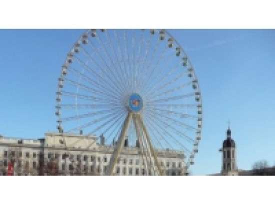 La Grande Roue &agrave; l'arr&ecirc;t mardi