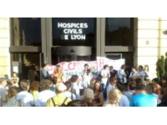 Préavis de grève déposé ce mercredi aux HCL Préavis de grève déposé ce mercredi aux HCL