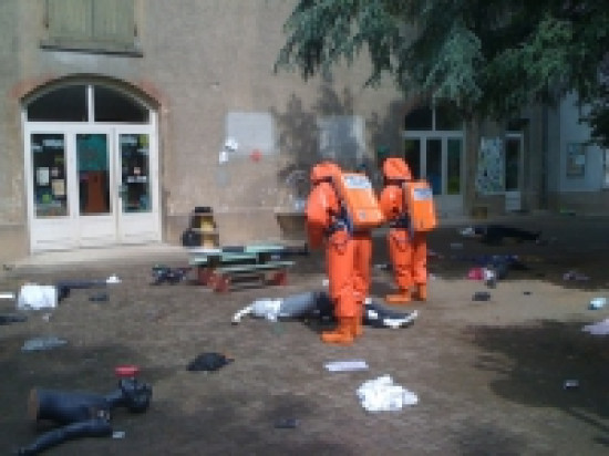 Fuite toxique &agrave; Mions