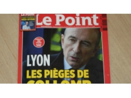 G&eacute;rard Collomb et les pi&egrave;ges des municipales en Une du Point