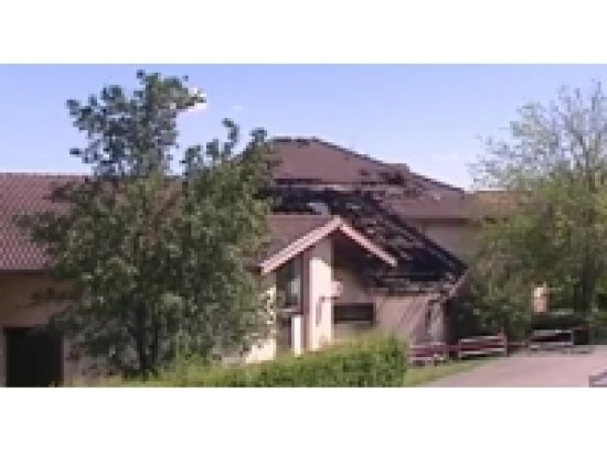 Une médiathèque prend feu à Grézieu-la-Varenne