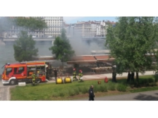 Le River Boat victime d'un incendie