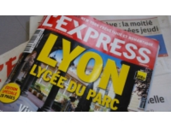Le Lyc&eacute;e du Parc en Une de l'Express