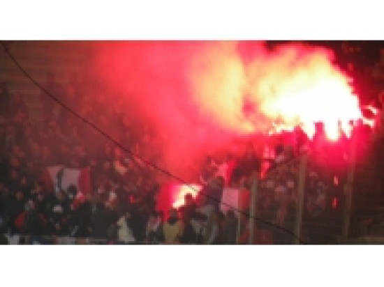 Des ultras lyonnais ont manifest&eacute; samedi &agrave; Montpellier