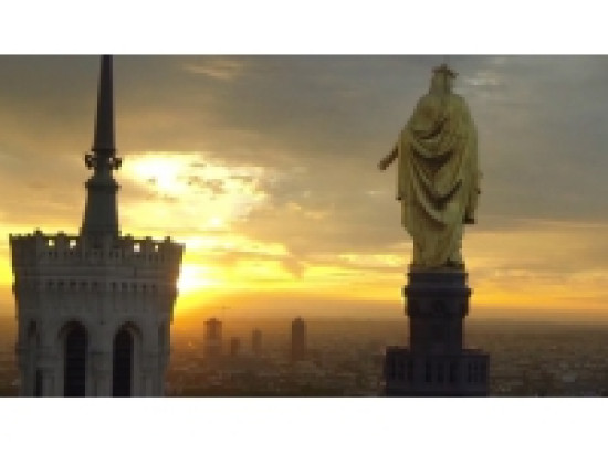 Lyon film&eacute;e par un drone : la vid&eacute;o r&eacute;compens&eacute;e