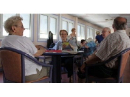 La premi&egrave;re pierre de l'EHPAD Constant d&eacute;pos&eacute;e lundi