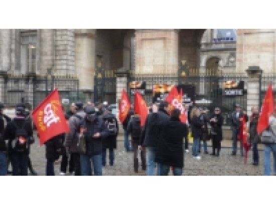 La CGT appelle à une journée de mobilisation pour la défense de l’emploi dans l’industrie à Lyon La CGT appelle à une journée de mobilisation pour la défense de l’emploi dans l’industrie à Lyon