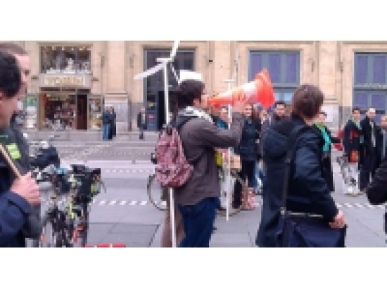 Les anti-nucl&eacute;aire lyonnais ont comm&eacute;mor&eacute; la catastrophe de Tchernobyl