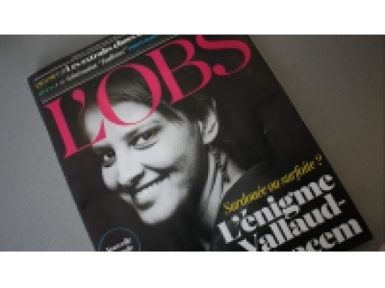 Najat Vallaud-Belkacem en Une de l'Obs cette semaine