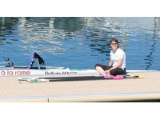 Paris-Lyon-Marseille &agrave; la rame : Nathalie Benoit a r&eacute;ussi son pari