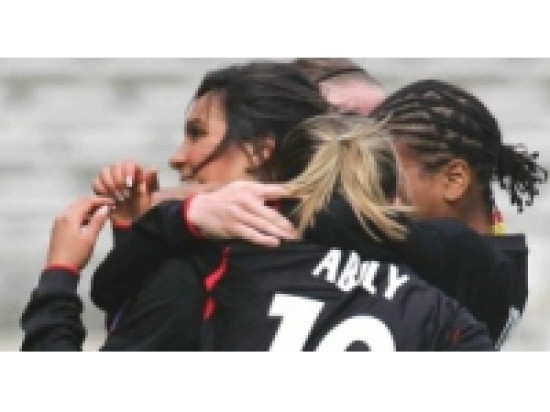 Les filles de l'OL dans le froid russe Les filles de l'OL dans le froid russe